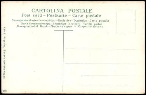 Cartolina Neapel Napoli Panorama da S. Martino - Vesuv 1913