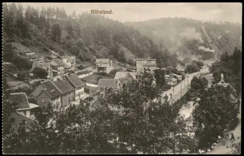 Ansichtskarte Rübeland Panorama-Ansicht 1910