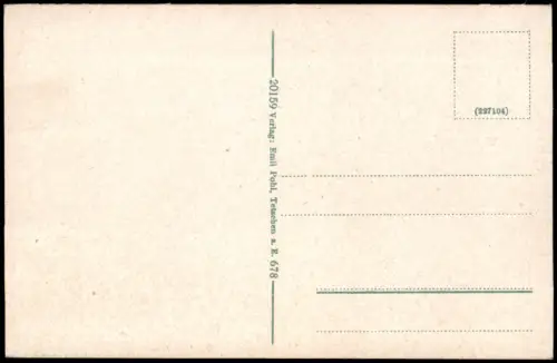 Postcard Tetschen-Bodenbach Decín Blick vom Obergrund 1914