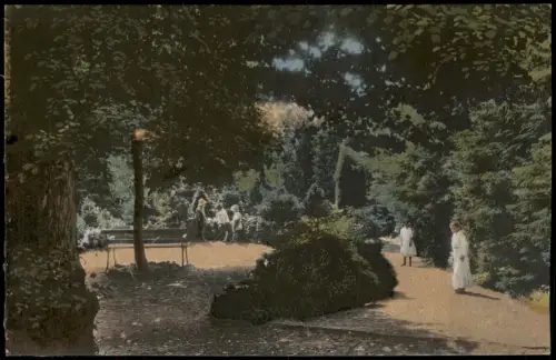 Ansichtskarte Kamenz Kamjenc Hutberg - Anlagen 1914