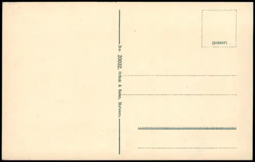 Ansichtskarte Hainichen Straßenpartie Trinitatiskirche. 1916