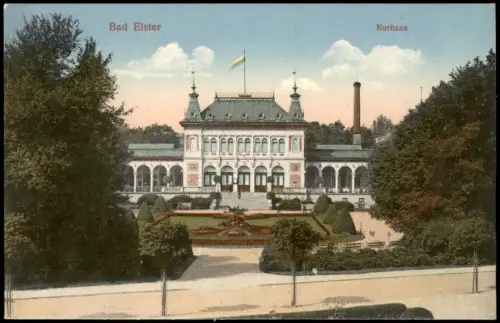 Ansichtskarte Bad Elster Kurhaus 1916