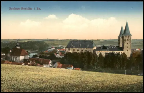 Ansichtskarte Frankenberg (Sachsen) Partie am Standrand 1914