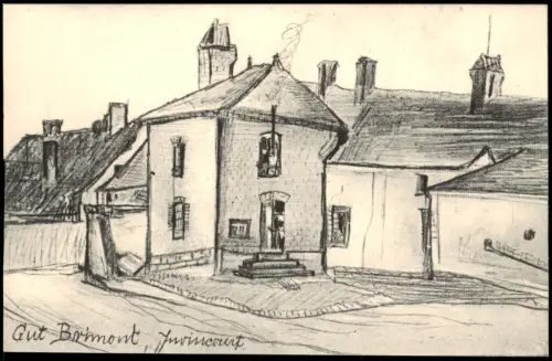 CPA Juvincourt-et-Damary Künstlerkarte Gut Brimont France 1915