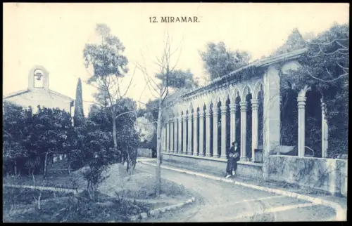 Postale Palma ( de Mallorca) MIRAMAR. 1916