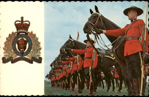 Kanada (allgemein) CANADIAN MOUNTS POLICE Dress Parade Uniform 1972