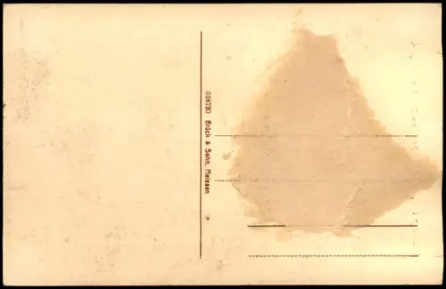 Ansichtskarte Radeberg Schloß mit Hungerturm 1914