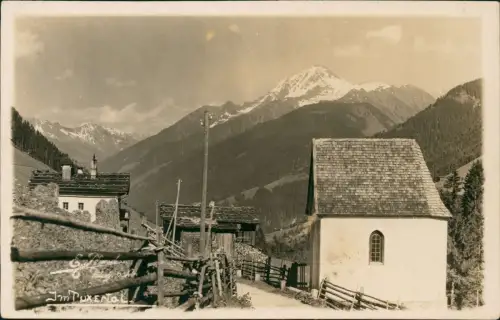 Ansichtskarte Tuxertal (Region) Tuxertal Dorfpartie - Fotokarte 1929