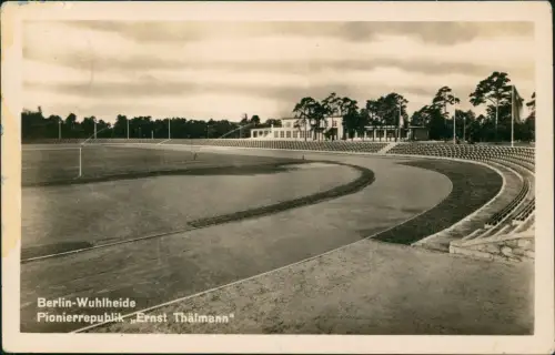 Köpenick-Berlin Pionierrepublik Ernst Thälmann Wuhlheide Stadion 1956