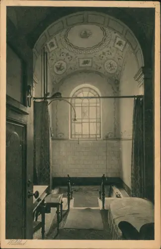 Ansichtskarte Bad Wildbad Einzelbad im König Karls-Bad 1928