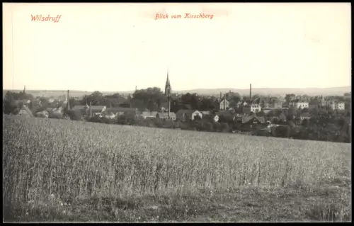 Ansichtskarte Wilsdruff Blick vom Kirschberg 1915