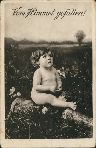 Geburt eines Kindes Vom Himmel gefallen! Säuglingsfürsorge E.V. 1916