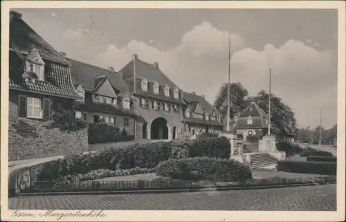 Ansichtskarte Margarethenhöhe-Essen (Ruhr) Margarethenhöhe - Eingang 1937