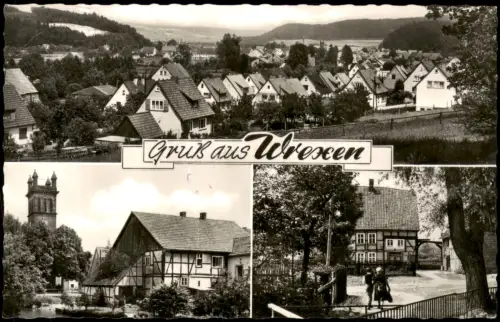 Ansichtskarte Wrexen-Diemelstadt 3 Bild Stadtansichten 1969
