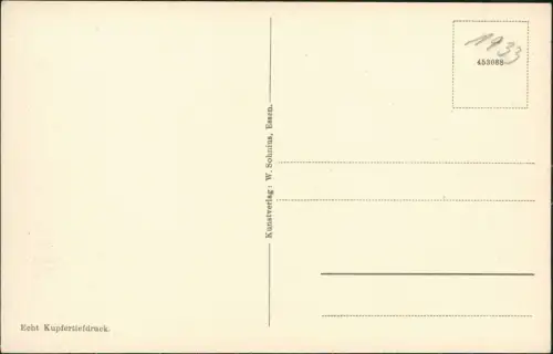 Ansichtskarte Werden (Ruhr)-Essen (Ruhr) Blick auf den Ort 1933