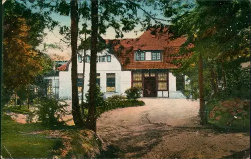 Ansichtskarte Varel Gasthaus Deutsche Eiche Vareler Wald 1916