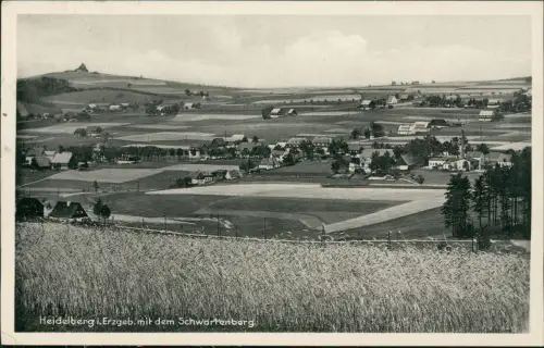 Heidelberg (Erzgebirge)-Seiffen (Erzgebirge) mit dem Schwartenberg 1944