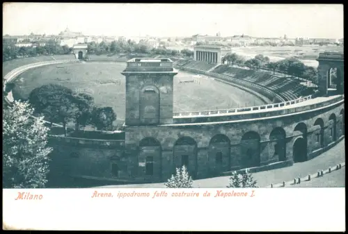 Mailand Milano Arena, ippodromo fatto costruire da Napoleone I. 1911