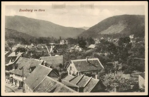 Ansichtskarte Ilsenburg (Harz) Panorama-Ansicht Totalansicht Ort im Harz 1910