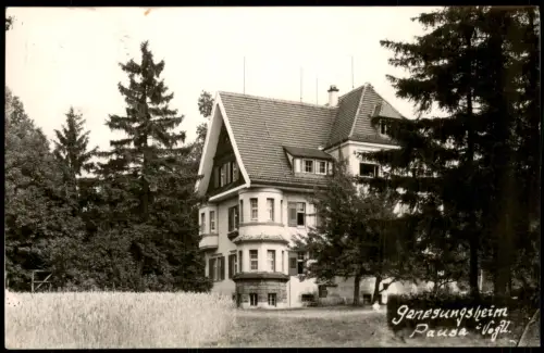 Pausa (Vogtland)-Pausa-Mühltroff Genesungsheim Pausa Vogtland zur DDR-Zeit 1960