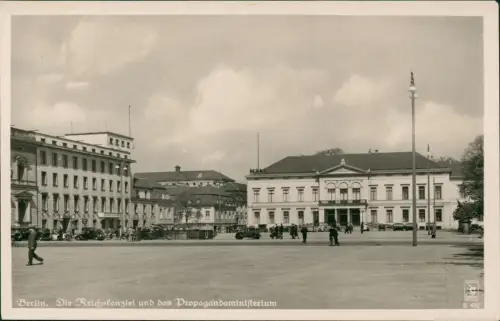 Ansichtskarte Berlin Die Reichskanzlei und das Propagandaministerium 1940