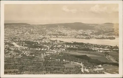 Ansichtskarte Zürich Verein „Die Naturfreunde" - Totale 1928