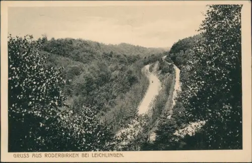 Ansichtskarte Leichlingen Gruss aus Roderbirken 1915