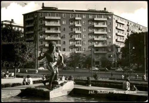 Cartolina Mailand Milano Diarra Grandi - Fotokarte 1959