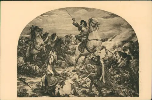 Ansichtskarte Berlin Zeughaus Schlacht Fehrbellin 1675 1918