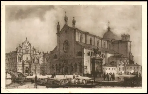 Venedig Venezia Chiesa dei S.S. Giovanni e Paolo (anno 1850) 1920
