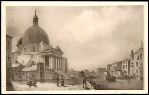 Venedig Venezia Venezia nel 1850 Chiesa di S. Simone e Giuda 1920