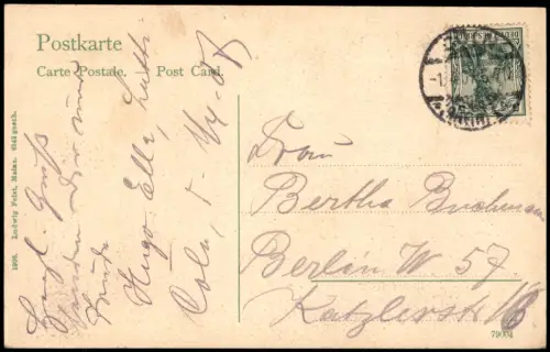 Ansichtskarte Bonn Die neue Rheinbrücke 1907/1906