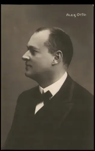 Ansichtskarte  Film Fernsehen Theater - Schauspieler Alex Otto Fotokarte 1929