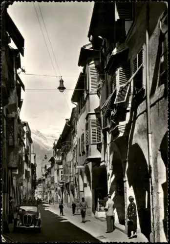 Cartolina Meran Merano Portici Lauben 1960
