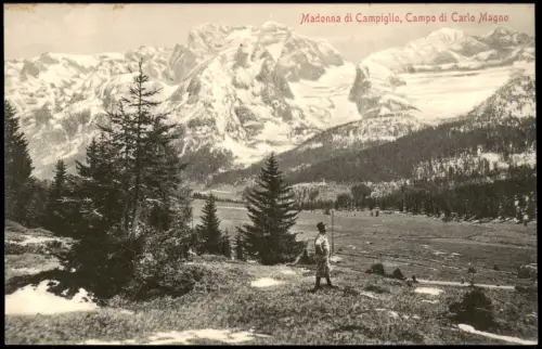 Madonna di Campiglio Sankt Maria im Pein   Campo di Carlo Magno 1910
