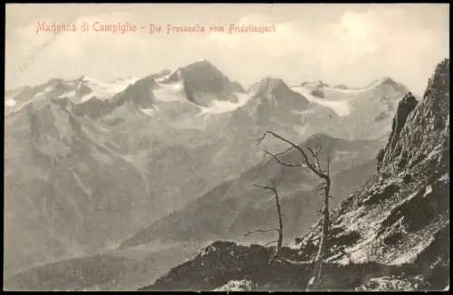 Madonna di Campiglio Sankt Maria im Pein Die Presanella Südtirol Italien 1906