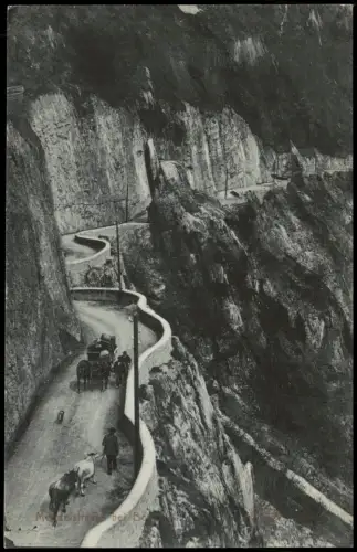 .Trentino-Südtirol Trentino-Südtirol Mendel-Strasse bei Bolzano 1905