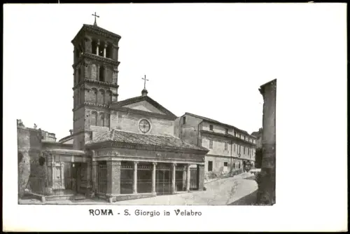 Cartolina Rom Roma Giorgio in Velabro 1918