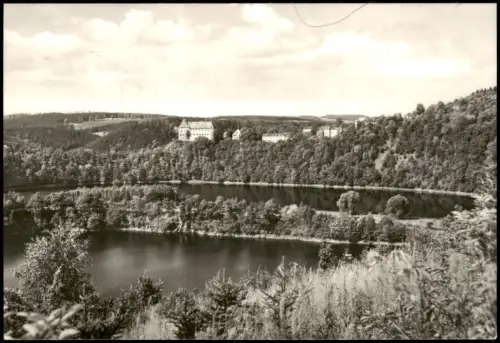 Ansichtskarte Burgkhammer-Burgk (Saale) Schloss Burgk - Fotokarte 1974