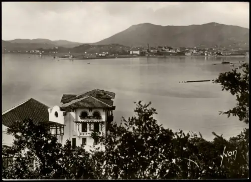 CPA Hendaye Hendaia La Bidassoa, Fontarabie et le Jaizquibel 1950