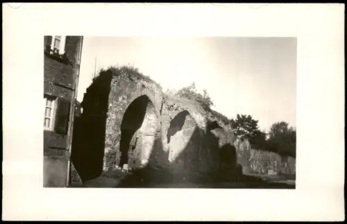 Ansichtskarte Düren Partie an der Mauer 1929