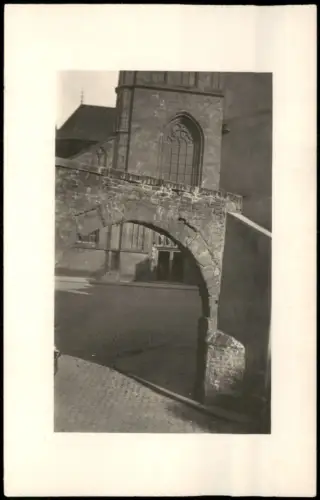 Ansichtskarte Düren Partie an der Kirche Rundbogen 1929