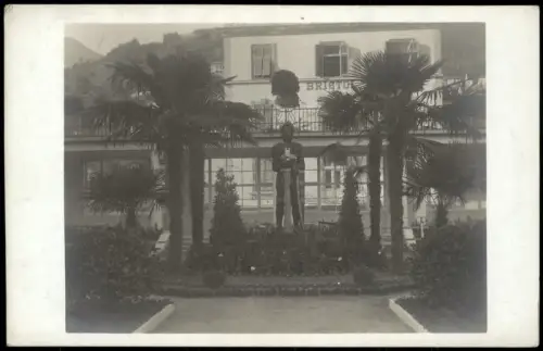 Meran Merano Eiserner Michael - Hotel Bristol - Fotokarte 1915  Südtirol