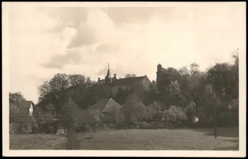 Ansichtskarte Ilsenburg (Harz) Stadt mit Schloß 1928