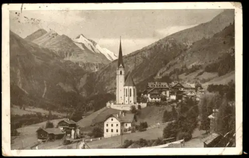 Ansichtskarte Heiligenblut am Großglockner Stadtpartie 1943