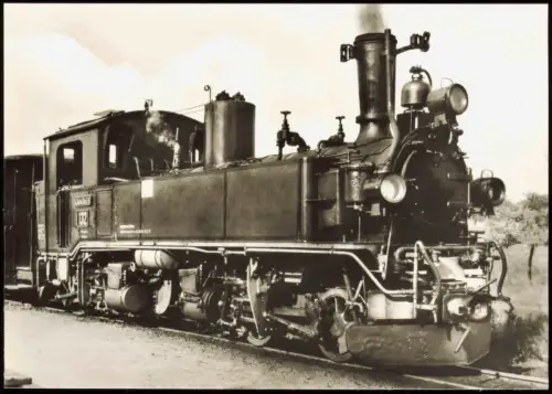 Friedewald Moritzburg Traditionsbahn Radebeul  Traditionsbahnlok 99539 1980