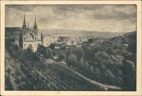 Ansichtskarte Remagen Fernblick auf die Stadt 1941