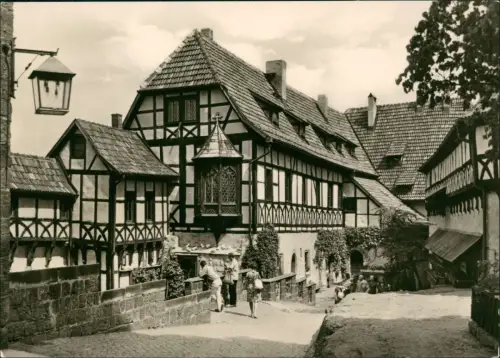 Ansichtskarte Eisenach Auf der Wartburg - Fotokarte 1971