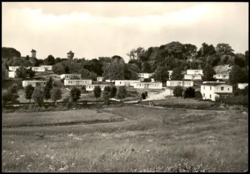 Ansichtskarte Göhren (Rügen) FDGB-Urlauberdorf I Bungalow Fotokarte 1974