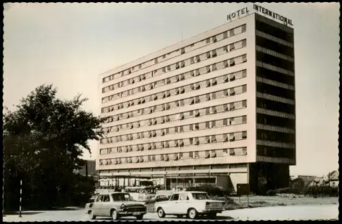 Postcard Zagreb HOTEL INTERNATIONAL - Colorfotokarte 1966